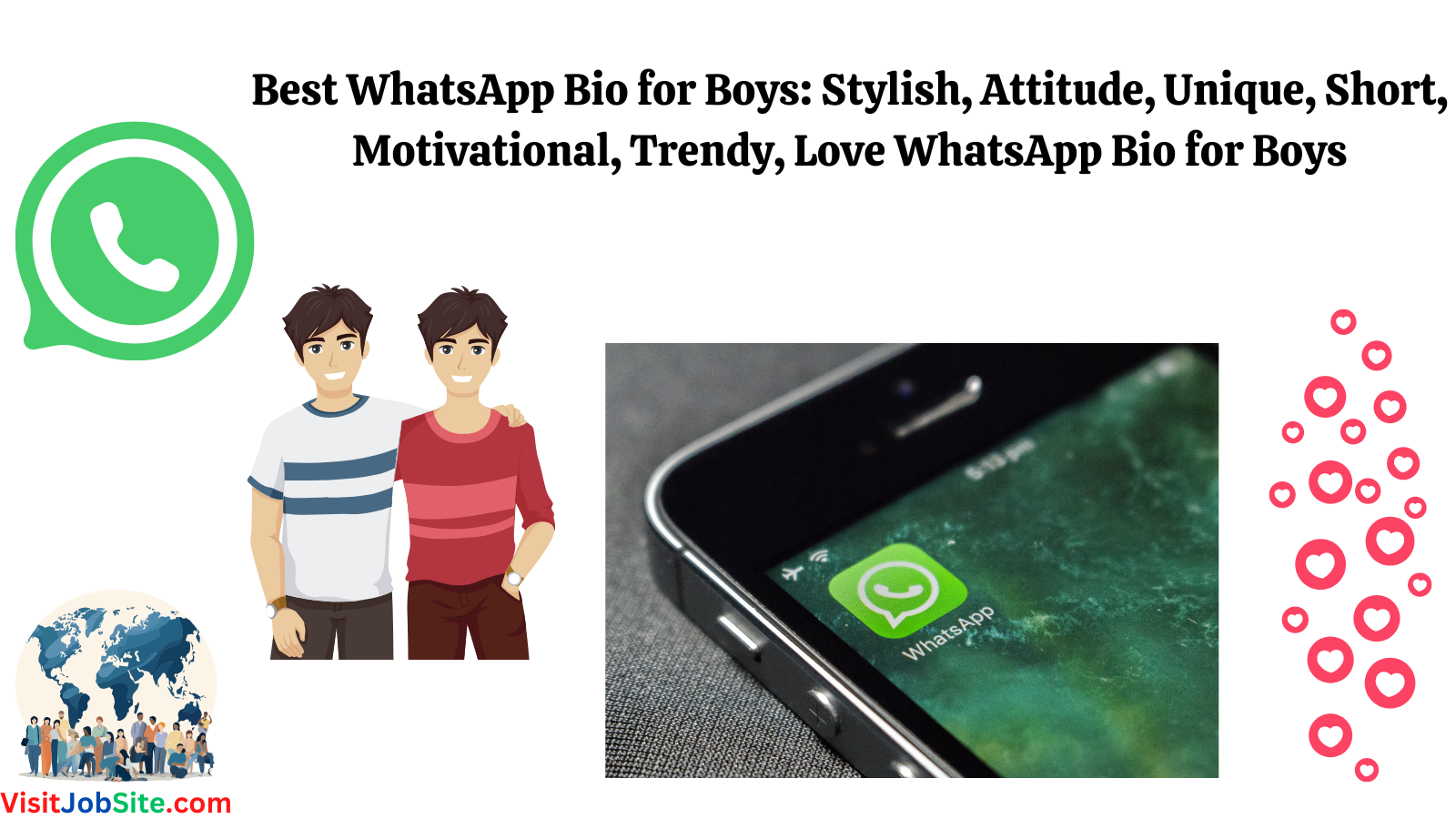Best WhatsApp Bio for Boys Stylish, Attitude, Unique, Short, Motivational, Trendy, Love WhatsApp Bio for Boys