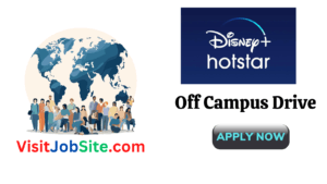 Disney+ Hotstar Off Campus Drive