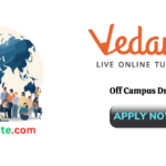 Vedantu Off Campus Drive